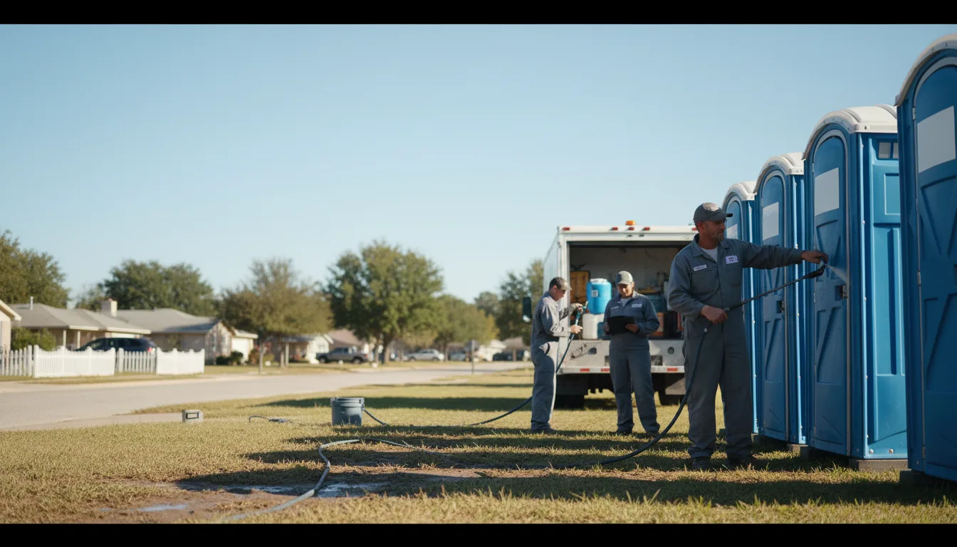 Long-Term Portable Toilet Rental in Sulphur, IN near me